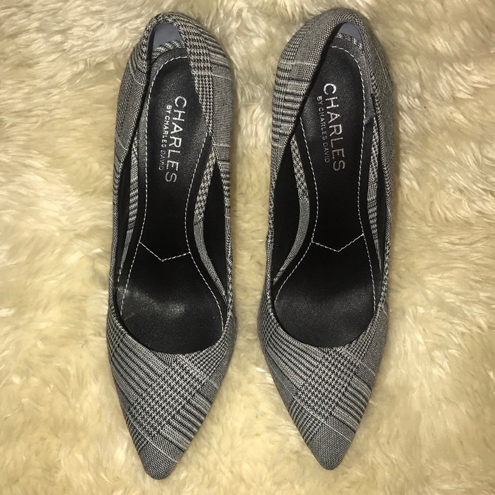 👠CHARLES by Charles David Plaid Heels / Pumps